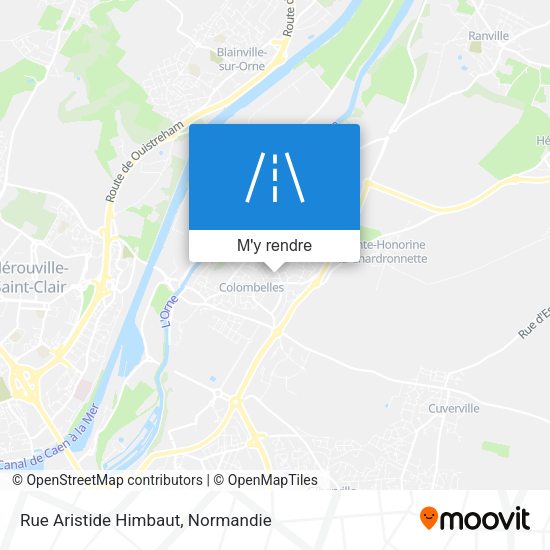 Rue Aristide Himbaut plan
