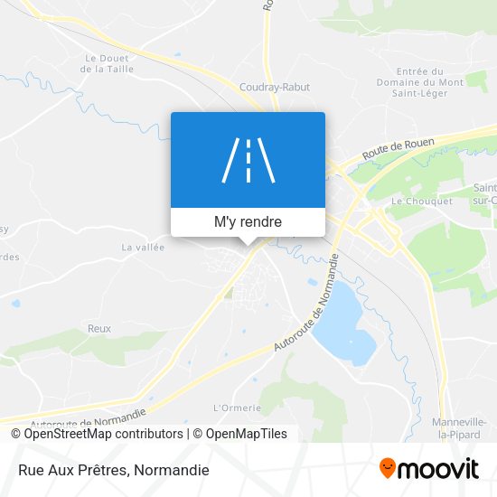 Rue Aux Prêtres plan