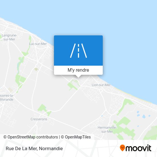 Rue De La Mer plan