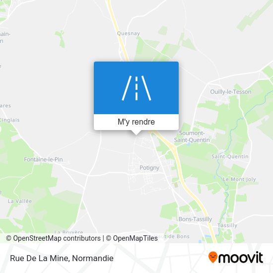 Rue De La Mine plan