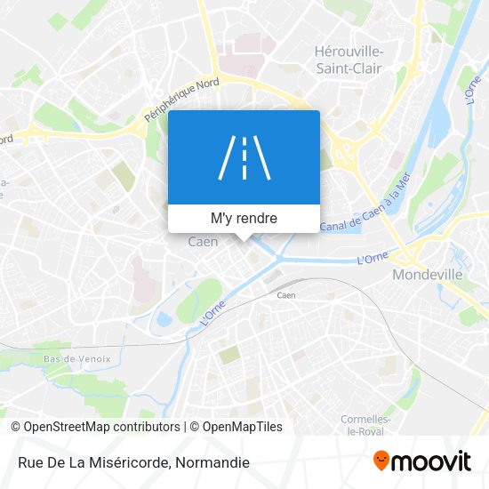 Rue De La Miséricorde plan