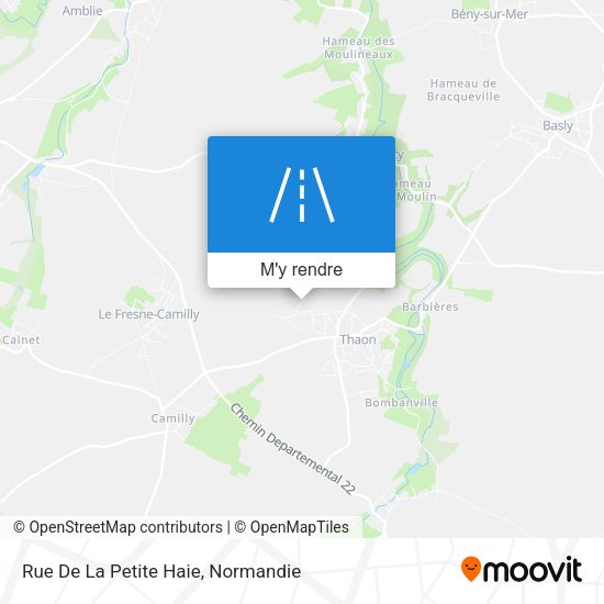 Rue De La Petite Haie plan