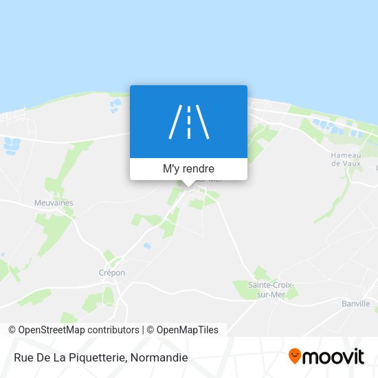 Rue De La Piquetterie plan
