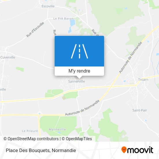 Place Des Bouquets plan