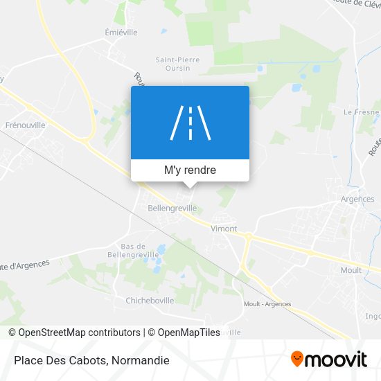 Place Des Cabots plan