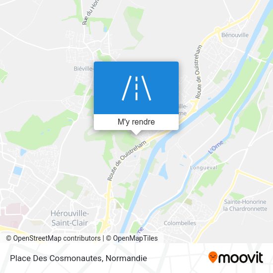 Place Des Cosmonautes plan