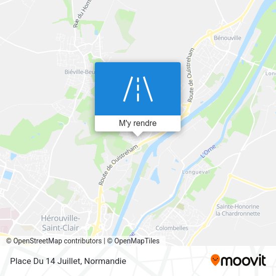 Place Du 14 Juillet plan