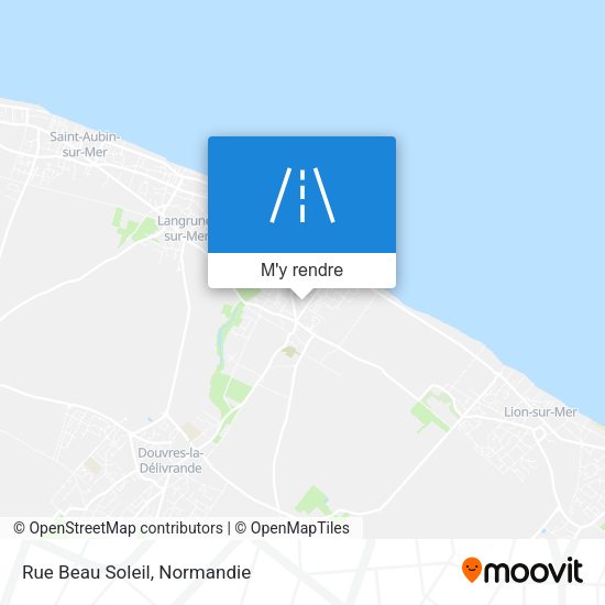 Rue Beau Soleil plan