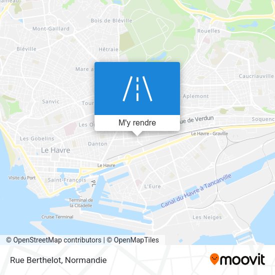 Rue Berthelot plan