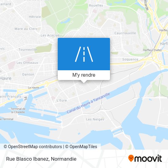 Rue Blasco Ibanez plan