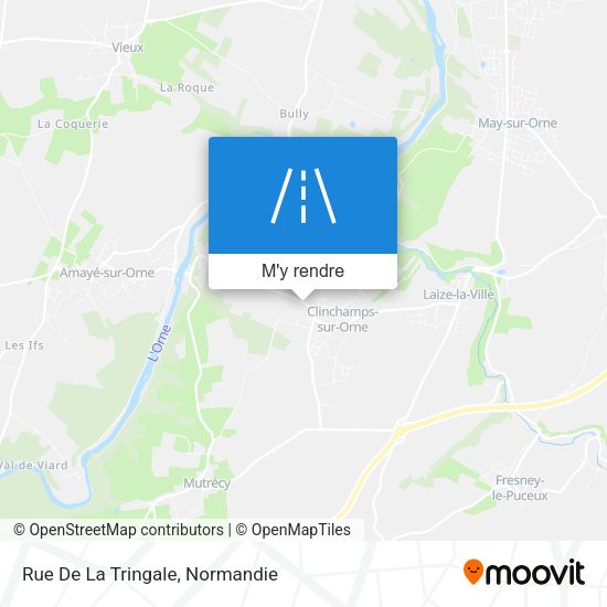 Rue De La Tringale plan