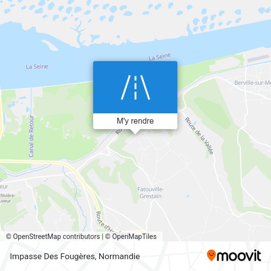 Impasse Des Fougères plan