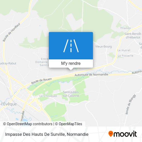 Impasse Des Hauts De Surville plan