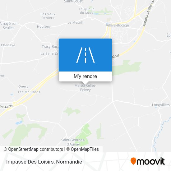 Impasse Des Loisirs plan