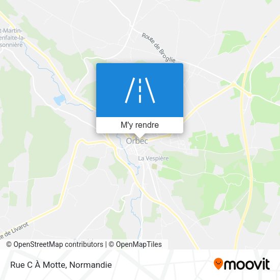 Rue C À Motte plan