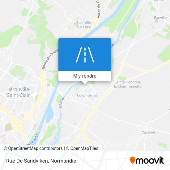 Rue De Sandviken plan