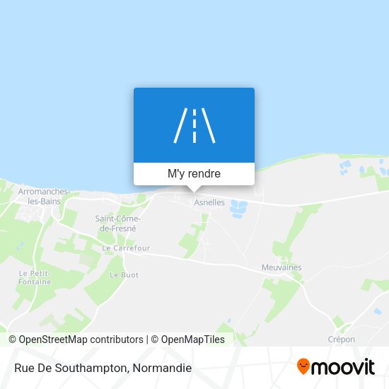 Rue De Southampton plan