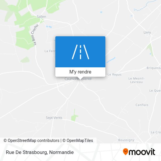 Rue De Strasbourg plan