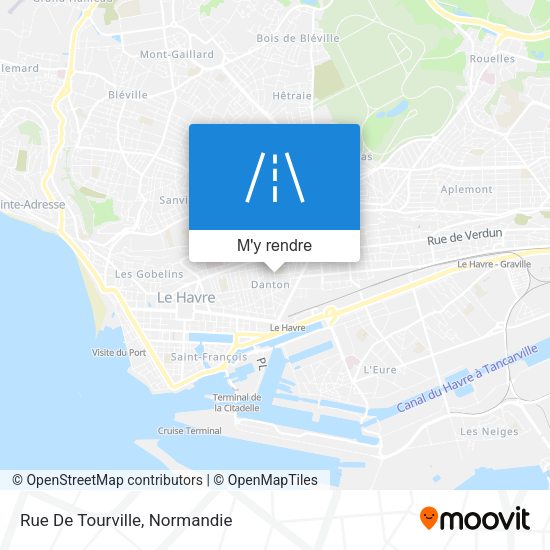 Rue De Tourville plan