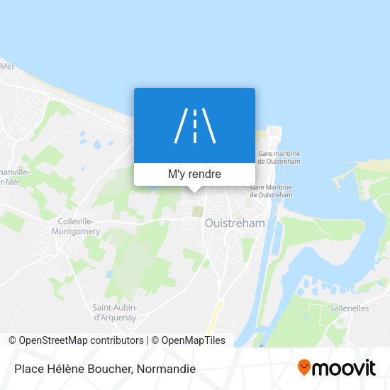 Place Hélène Boucher plan