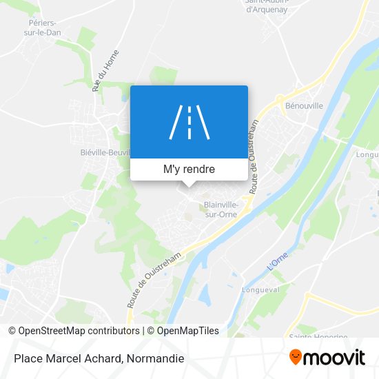 Place Marcel Achard plan