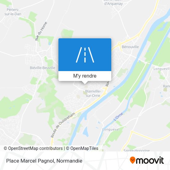 Place Marcel Pagnol plan