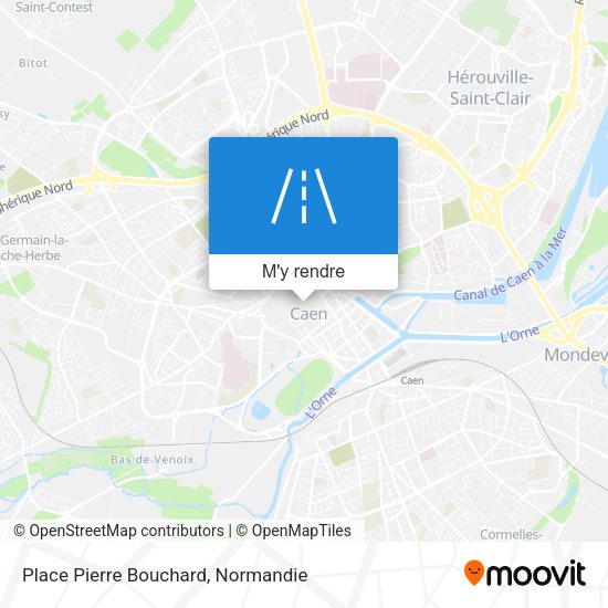 Place Pierre Bouchard plan