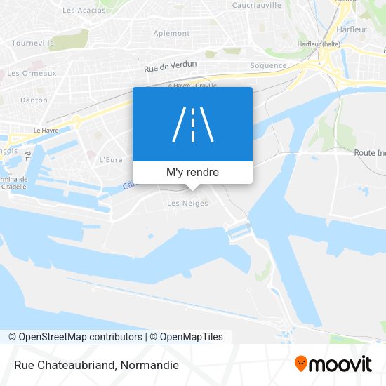Rue Chateaubriand plan