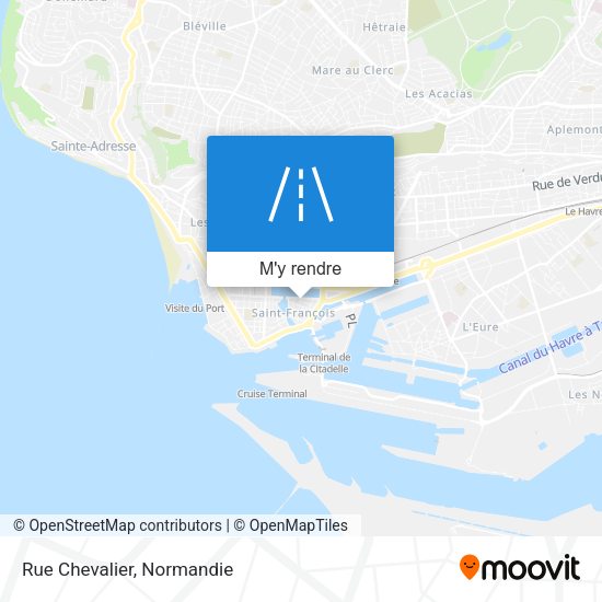 Rue Chevalier plan