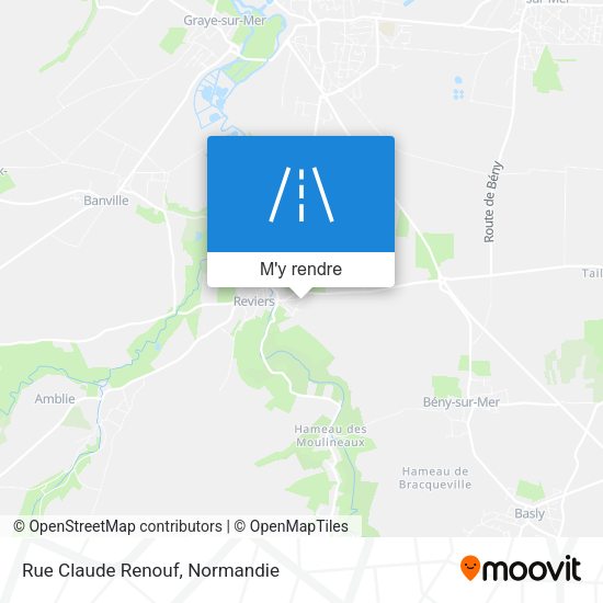 Rue Claude Renouf plan