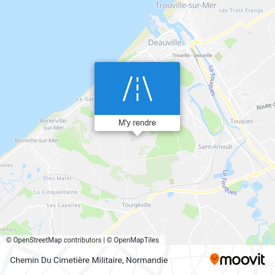 Chemin Du Cimetière Militaire plan