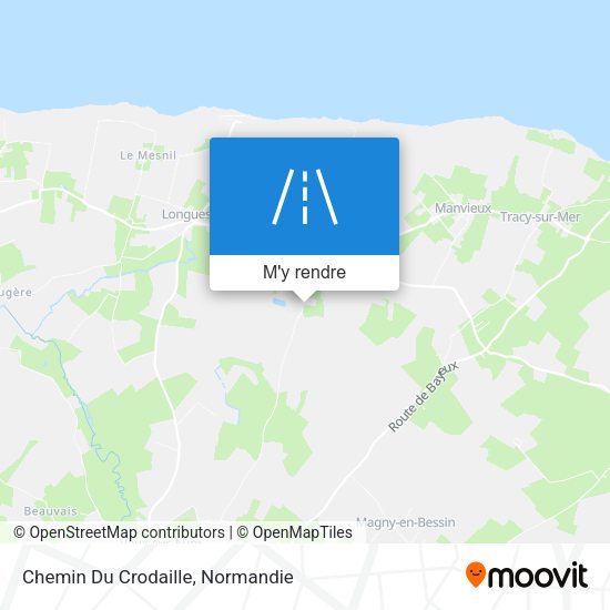Chemin Du Crodaille plan