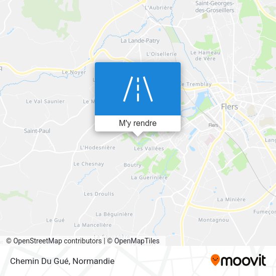 Chemin Du Gué plan
