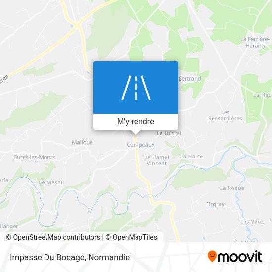 Impasse Du Bocage plan