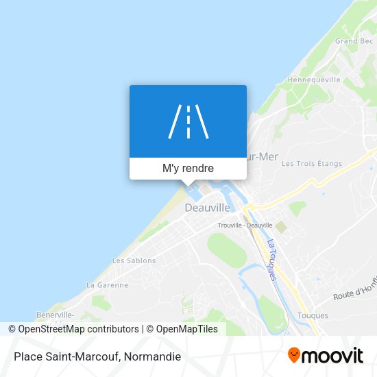 Place Saint-Marcouf plan