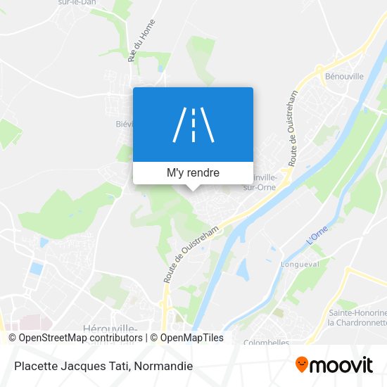 Placette Jacques Tati plan