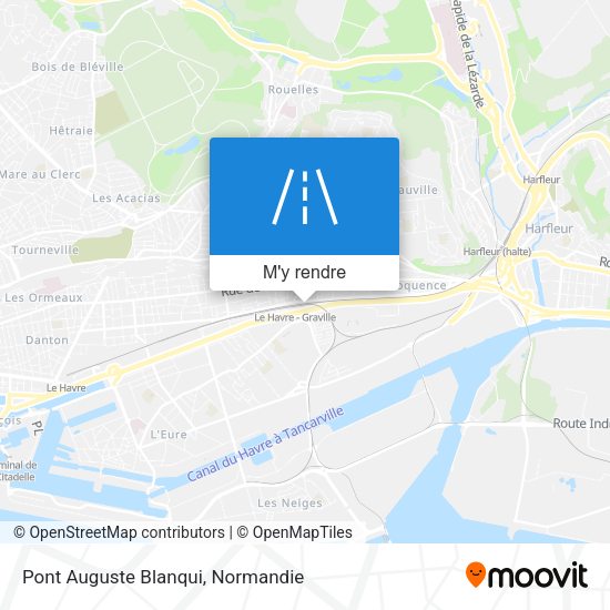 Pont Auguste Blanqui plan