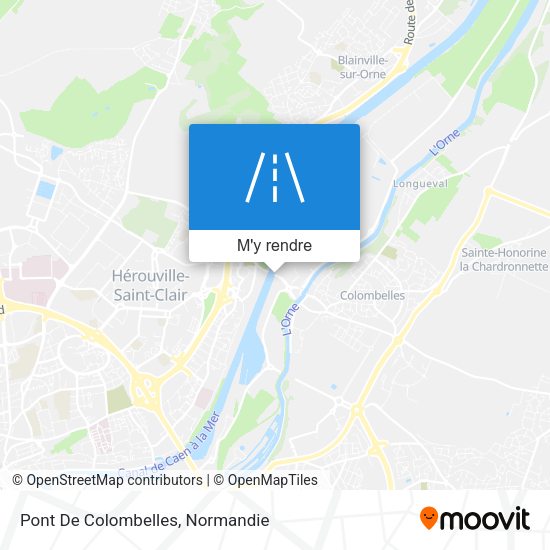 Pont De Colombelles plan
