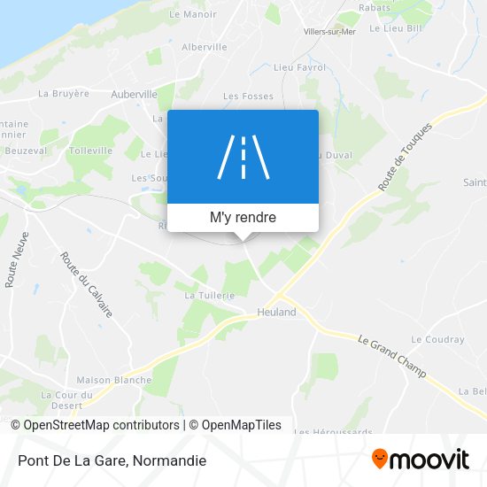 Pont De La Gare plan