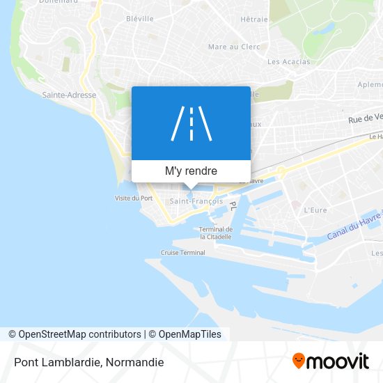 Pont Lamblardie plan