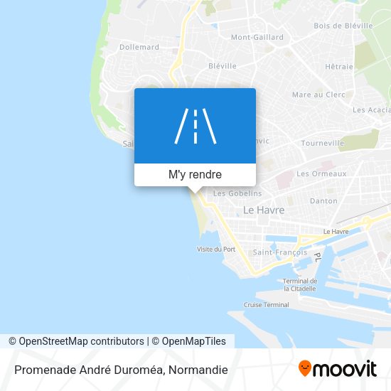 Promenade André Duroméa plan