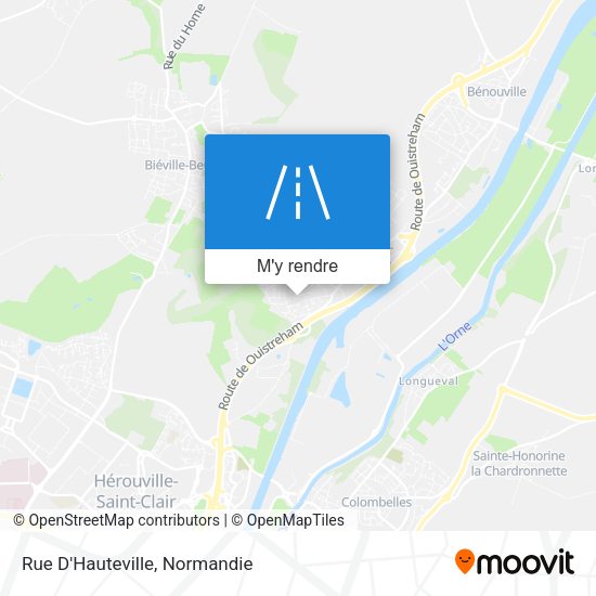 Rue D'Hauteville plan