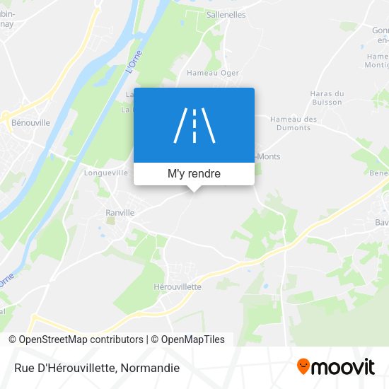 Rue D'Hérouvillette plan