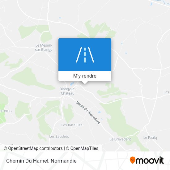 Chemin Du Hamel plan