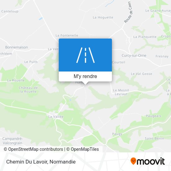 Chemin Du Lavoir plan