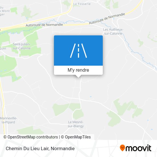 Chemin Du Lieu Lair plan