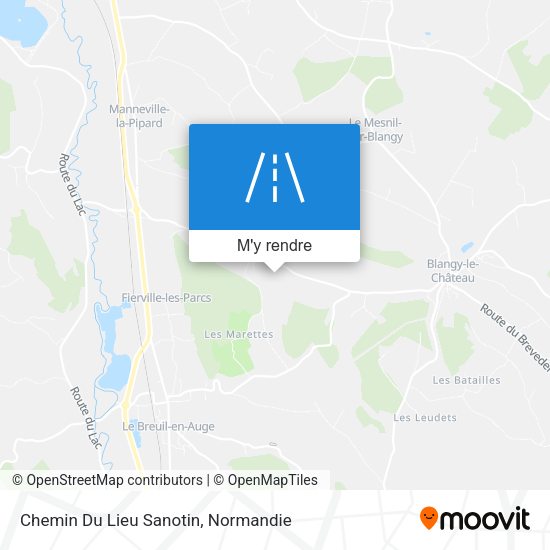 Chemin Du Lieu Sanotin plan