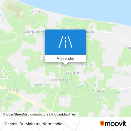 Chemin Du Malterre plan