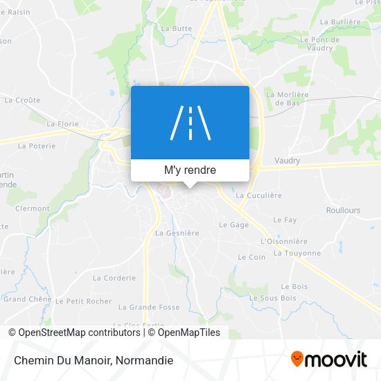 Chemin Du Manoir plan
