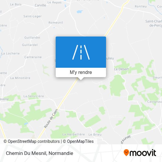 Chemin Du Mesnil plan